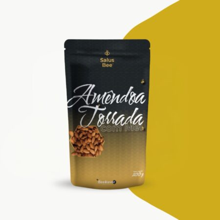 AMÊNDOAS TORRADAS COM MEL E FLOR DE SAL